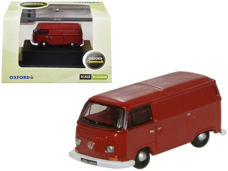 Volkswagen T2 Van Senegal Red 1/148 (N) Scale Diecast Model Car By Oxford Diecast 1