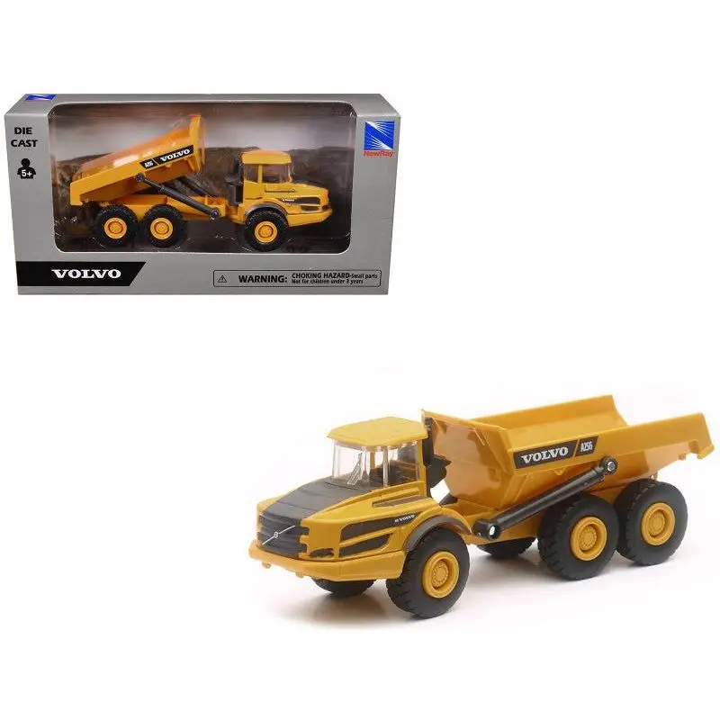 Volvo A25g Dump Truck Yellow Diecast Model By New Ray 1