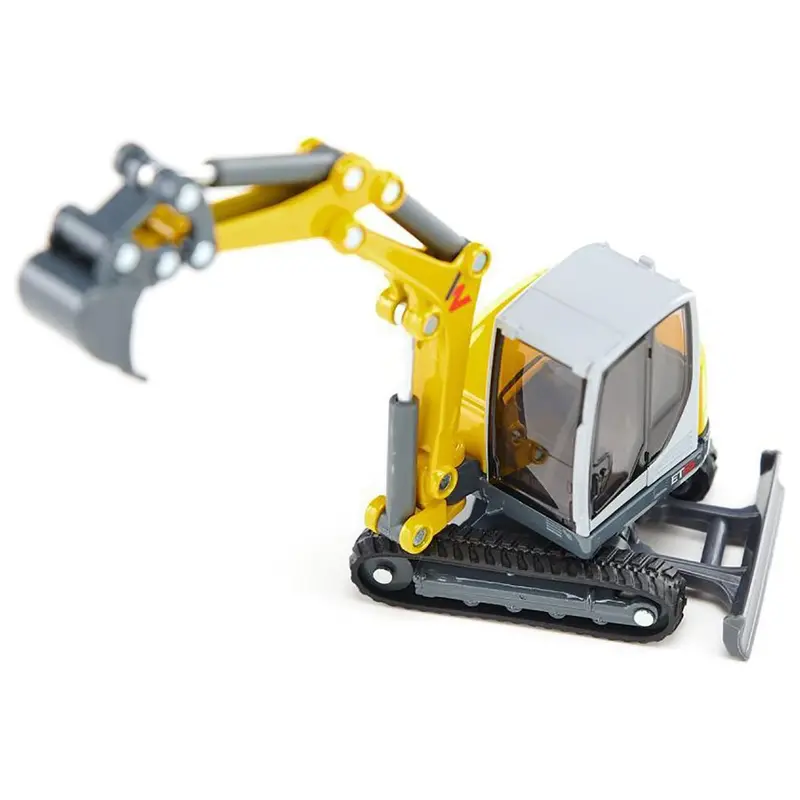 Wacker Neuson Et65 Track Excavator Yellow And Gray 1/50 Diecast Model By Siku 1
