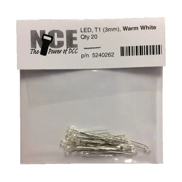 Warm White Led 3Mm Qty20 1