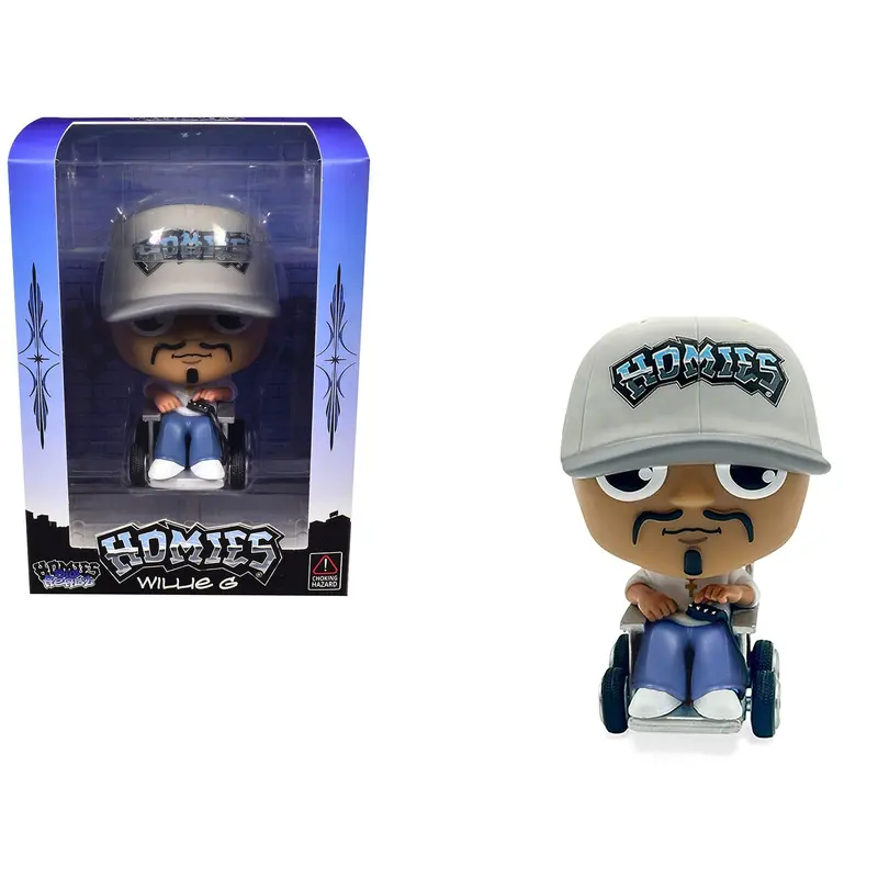 Willie G 4.5" Figure "Homies Big Headz" Series 5 Model By Homies 1