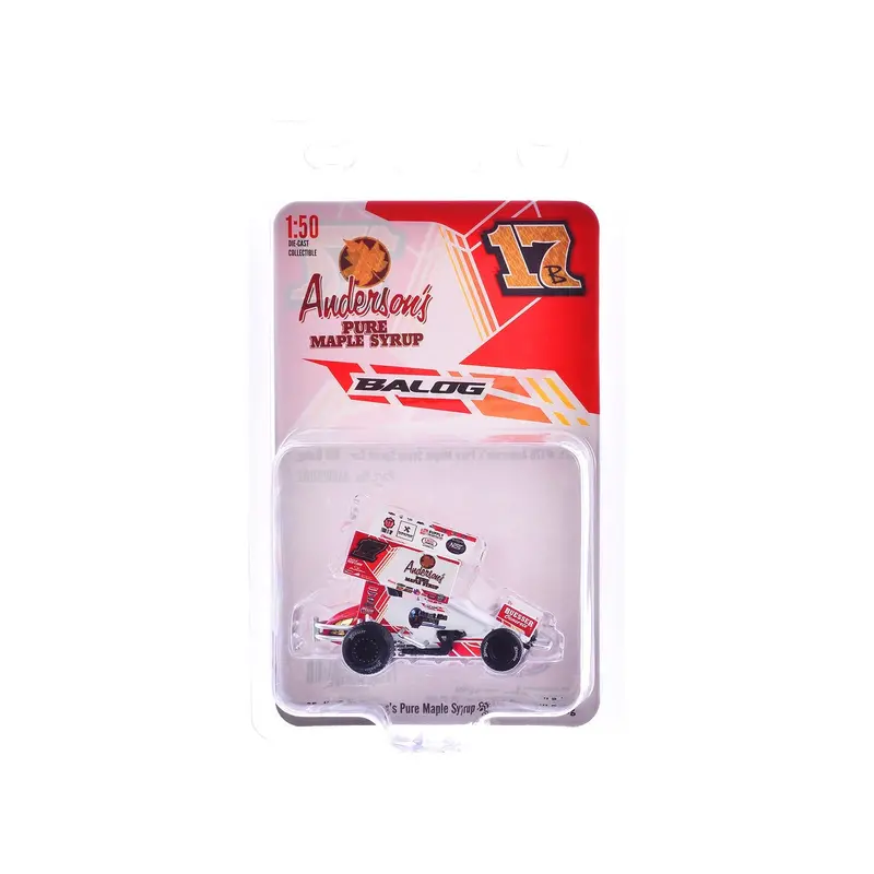 Winged Sprint Car #17B Bill Balog "Anderson's Pure Maple Syrup" (2025) 1/50 Diecast Model Car By Acme 1