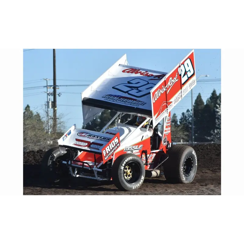 Winged Sprint Car #29 Bud Kaeding "Missile Motorsports" Bk Motorsports (2024) 1/50 Diecast Model Car By Acme 1