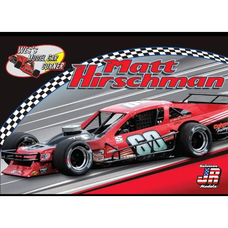 Wmcc Models 10060 1/25 Matt Hirschman #60 Asphalt Modified Race Car (Ltd Prod) 1