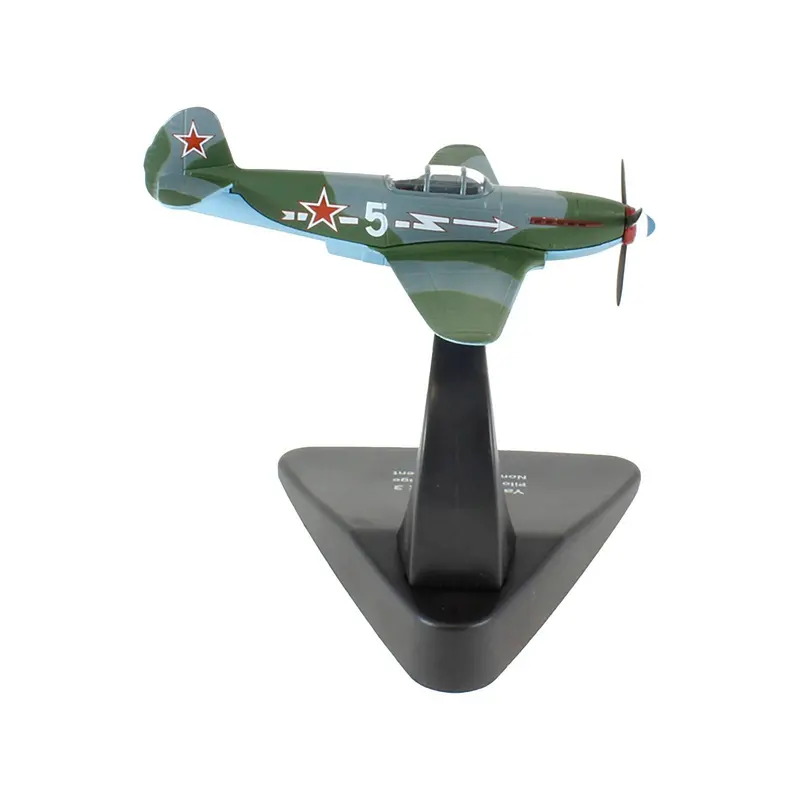 Yakovlev Yak-3 Fighter Plane Pilot Roger Sauvage Nomandie Regiment (Spring 1945) "Oxford Aviation" Series 1/72 Diecast Model Airplane By Oxford Diecast 1