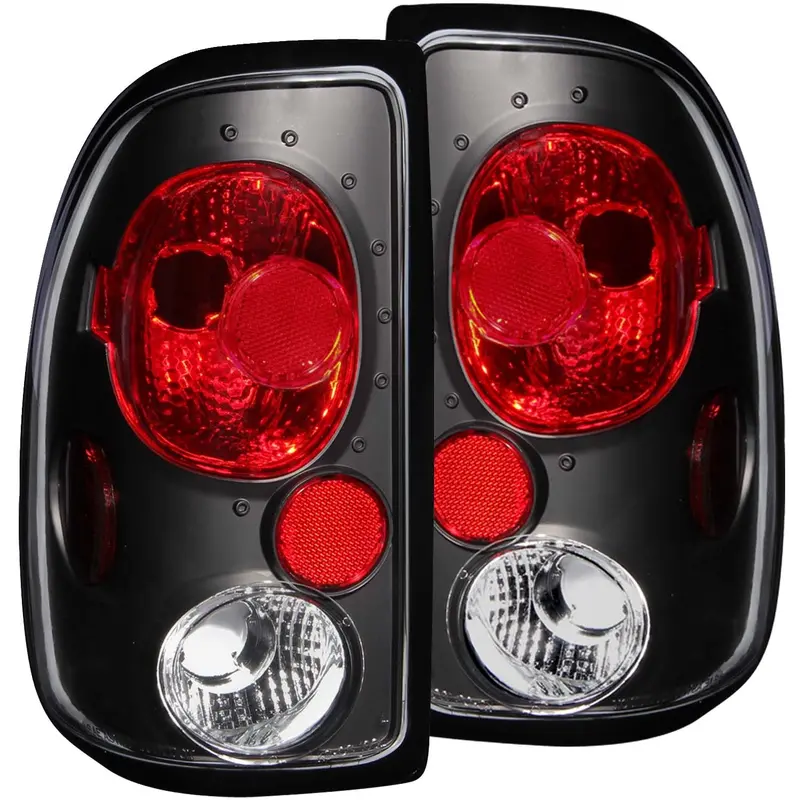 Anzo Usa 211042 Led Tail Light Assembly – Clear Lens, Black Housing, Sold As Pair 1