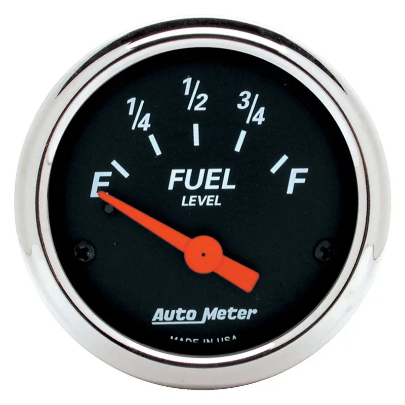 Autometer Direct-Fit Dash Gauge Kit – Chevrolet Cars (1959–1960); Includes Mph, Fuel, Oil Pressure, Water Temp & Battery Gauges 1