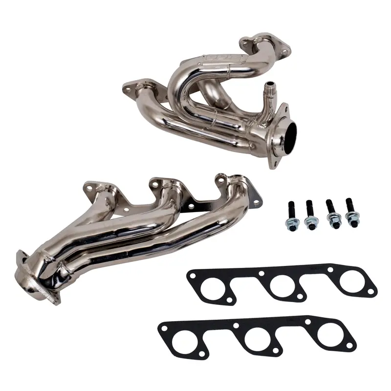 Bbk 4010 Shorty Exhaust Headers – Titanium Ceramic Coated, Fits 2005–2010 Mustang 4.0L V6 1
