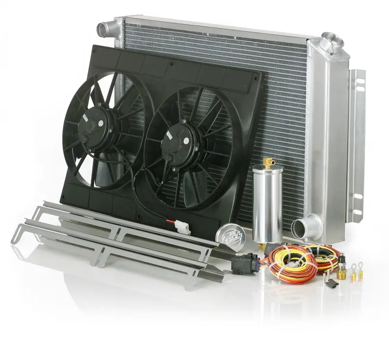 Be Cool 82276 Downflow Radiator Module – Factory-Style Fit For 1962–1967 Chevy Ii With Automatic Transmission 1
