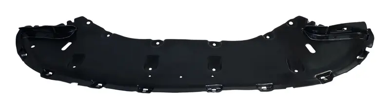 Crown Automotive 68227444Af Front Fascia Splash Shield For Jeep – Includes Air Deflectors, Black Plastic 1