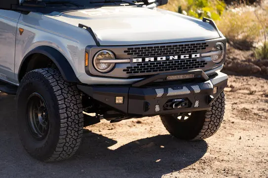 Dv8 Offroad Fbbr-01 Winch-Ready Front Bumper For 2021–2022 Ford Bronco Mto Series 1