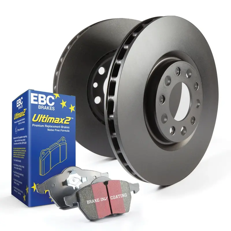 Ebc Ultimax Brake Kit With Plain Rotors – High-Performance Street And Track Pad/Rotor Combination 1