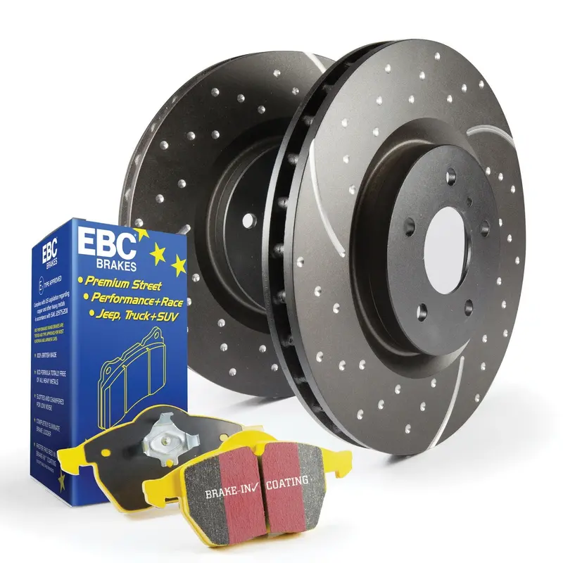 Ebc Yellowstuff High-Performance Brake Kit With Gd Rotors (S5Kf1843) 1