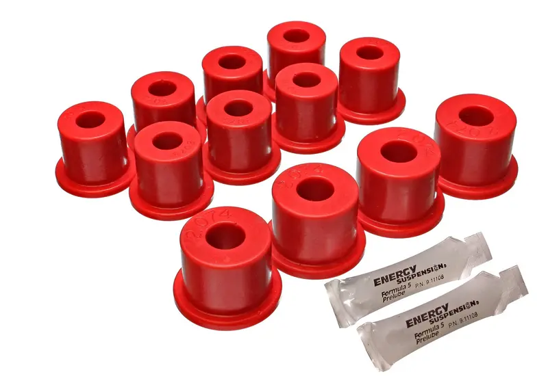 Energy Suspension 7.2101R Polyurethane Leaf Spring Bushing Kit 1