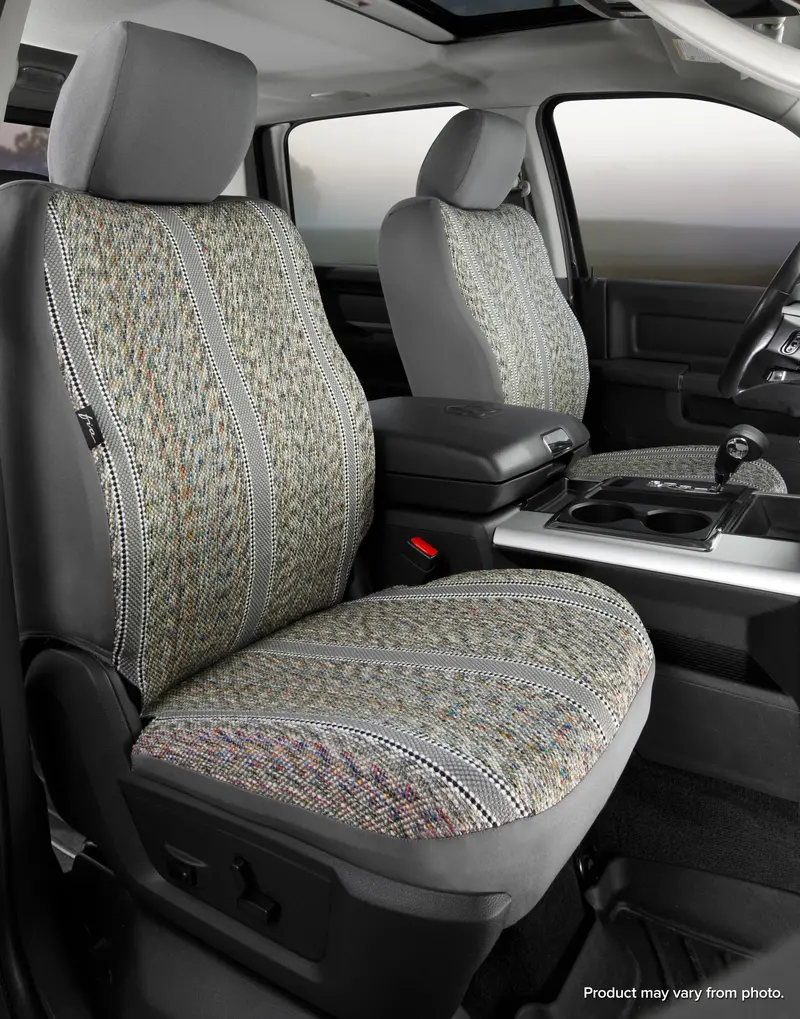 Fia Tr48-19 Gray Saddle Blanket Seat Covers For Jeep Wrangler Bucket Seats 1