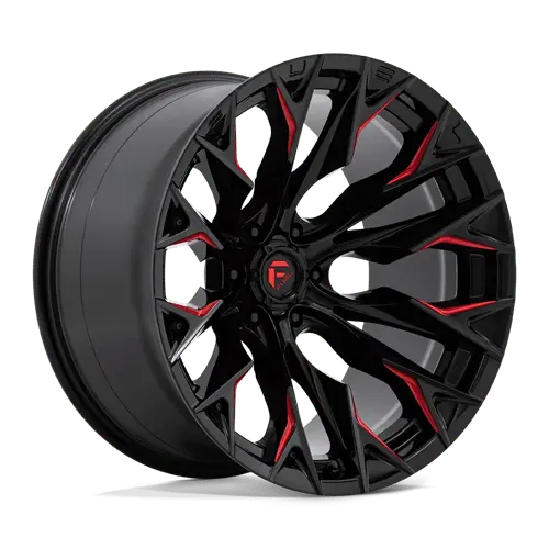 Fuel D823 Forged Wheel – 22X12", 6X135Mm, Gloss Black/Milled Face, -44Mm Offset 1