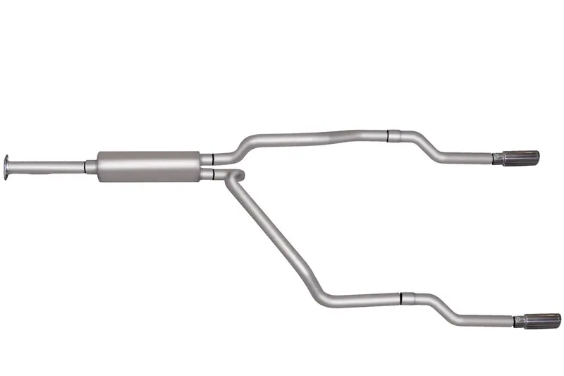 Gibson 65507 Stainless Steel Cat-Back Dual Split Exhaust System For Performance Vehicles 1