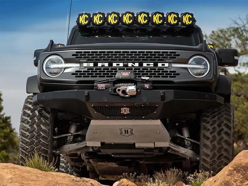 Icon Vehicle Dynamics K40011 Hoss 2.0 Suspension System For 2021+ Ford Bronco – 0–2-Inch Lift, Stage 1 1
