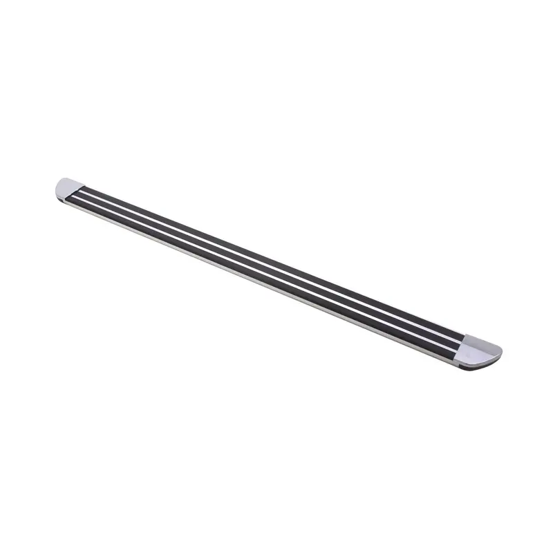 Lund 22908739 Crossroads Running Board Kit; 87 In.; Incl. No Drill Bracket Mounting Kit; 1