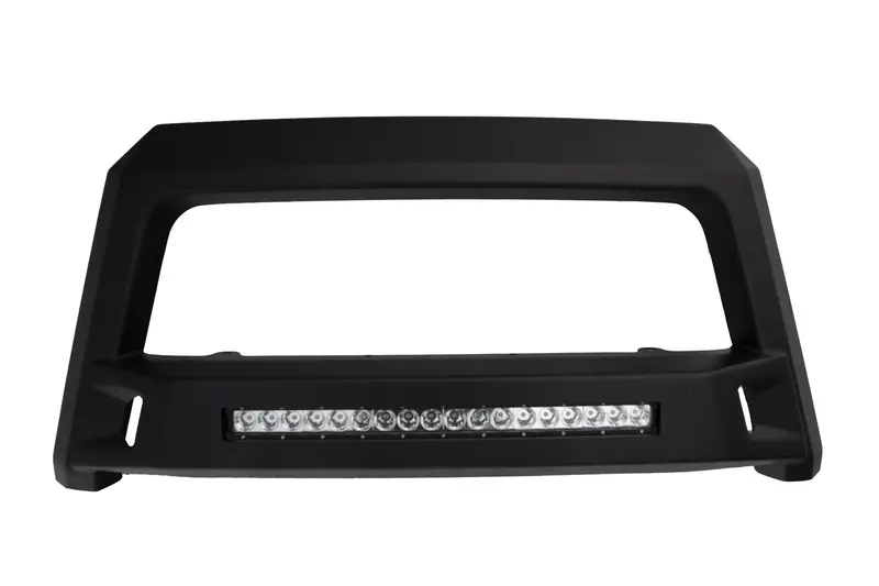 Lund 86521204 Revolution Bull Bar – Heavy-Gauge Steel, Black Powder-Coated Front Protection 1