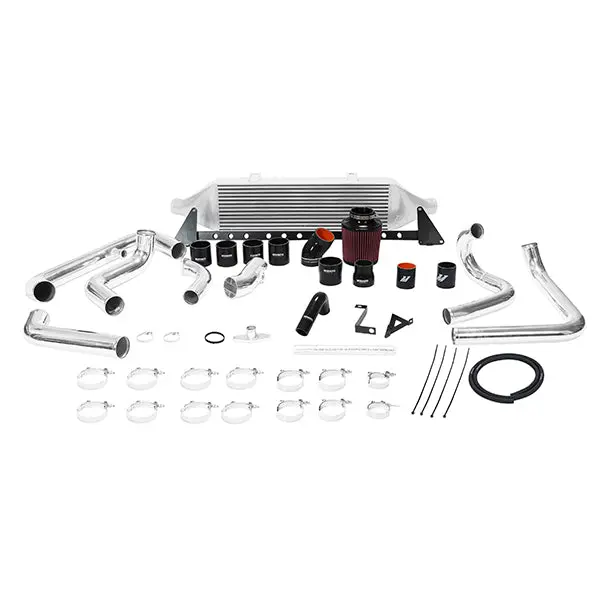 Mishimoto Front-Mount Intercooler Kit For 2008–2014 Subaru Wrx – Silver Aluminum V2 Design 1