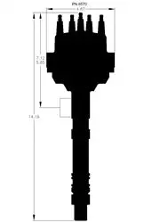 Msd Pro-Billet Distributor – High-Performance Ignition Component (8570) 1