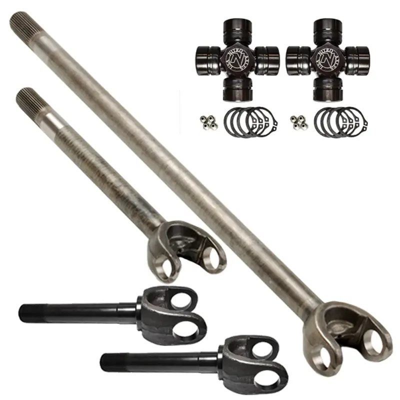 Nitro Gear & Axle Axn26004 Dana 60 Front Axle Assembly For 1999–2004 Ford Super Duty — 35-Spline, Excalibur 5-806X U-Joints, 4340 Chromoly Steel 1