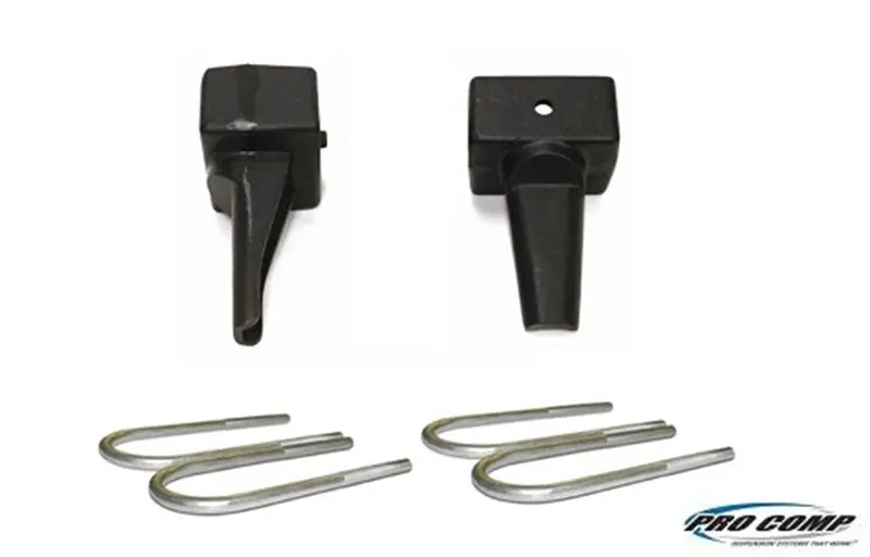 Pro Comp 5.5" Rear Lift Block & U-Bolt Kit For 1973–1991 Chevy Blazer (58551) 1