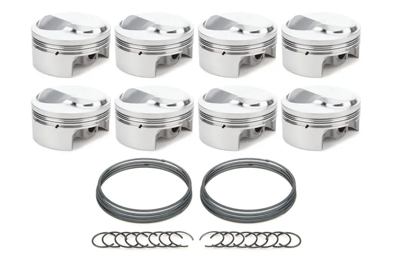 Race Tec 1000683 Big Block Chevy Dome Piston Set – 4.600" Bore, +28.7Cc Dish 1