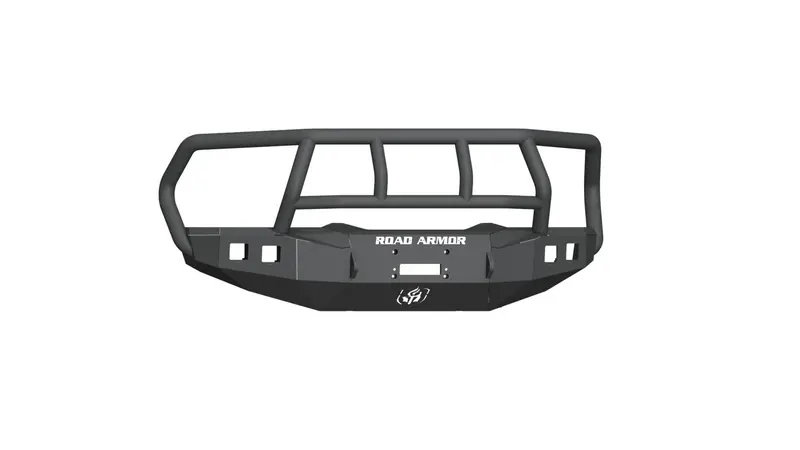 Road Armor 4151F2B Stealth Winch Bumper – Front-Mount Titan Ii Guard, Textured Black Finish 1