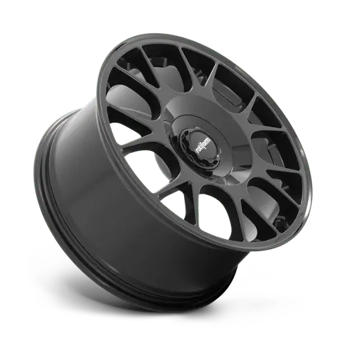 Rotiform R187 20X8.5 +35 Offset Wheel — 5X4.25"/120Mm, Gloss Black 1