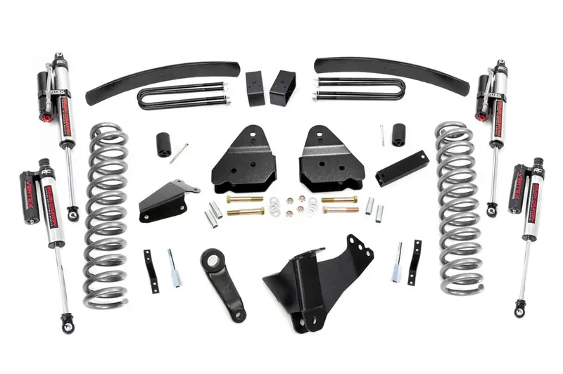 Rough Country 59650 6-Inch Lift Kit – Full Suspension System For 2005–2007 Ford F-250/F-350 Gas 4Wd 1