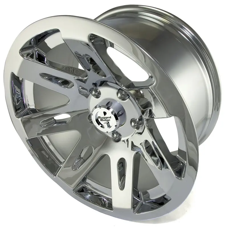 Rugged Ridge 15301.20 Lightweight Aluminum Wheel – Aggressive Off-Road Style, Direct Bolt-On Fitment 1