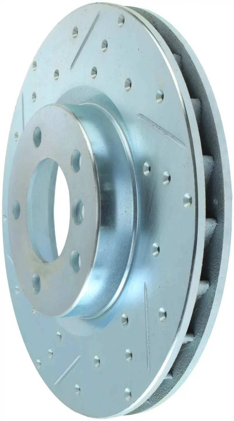 Stoptech 227.34039R Select Sport Front Right Drilled & Slotted Brake Rotor 1