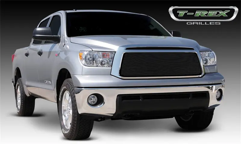 T-Rex Billet Aluminum Grille – Horizontal Bar Design, Black Finish (Single Piece) 1