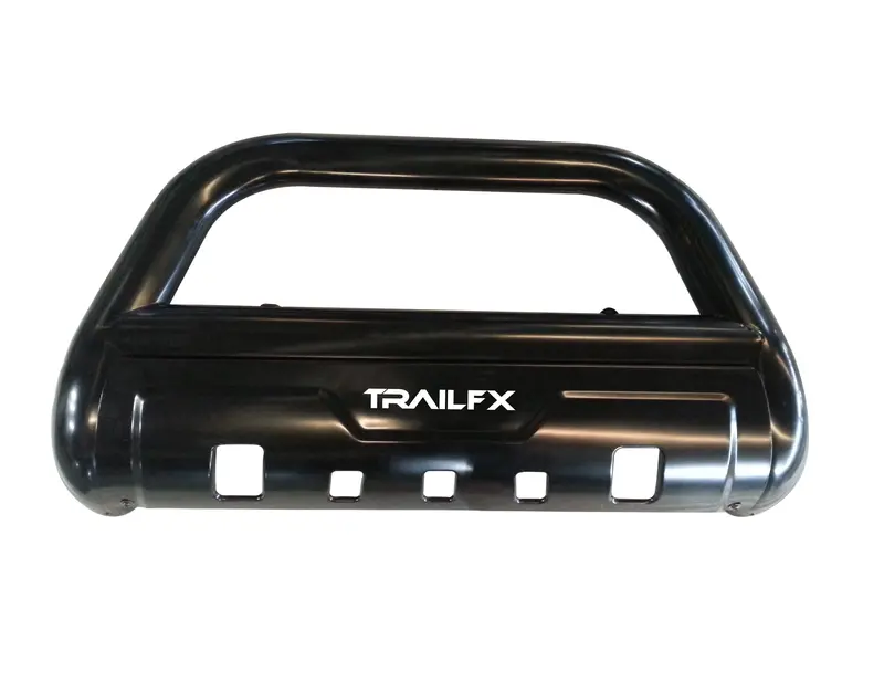 Trailfx B1514B Pwdr Ctd Black Steel 3.5 In Dia W/Skid Plate 1