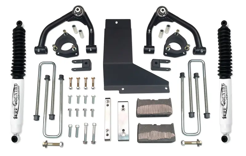 Tuff Country 14066Kn 4-Inch Uni-Ball Lift Kit With Sx8000 Shocks – For 2007–2013 Chevrolet Silverado And Gmc Sierra 1500 1