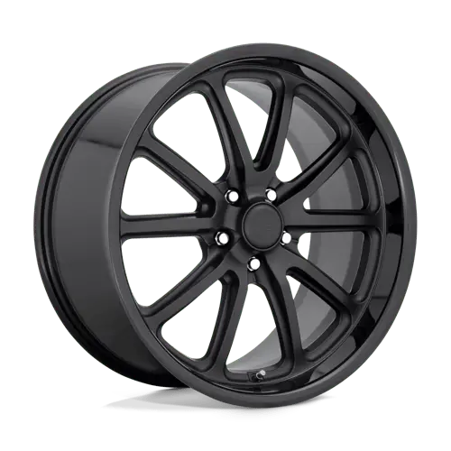 Us Mag U123 Alloy Wheel – 18×8", 5×4.75", Gloss Black/Machined, +1Mm Offset (U12318806145) 1