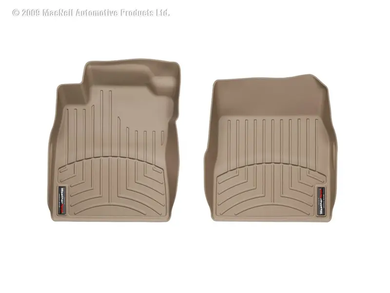 Weathertech 451681 Digitalfit Tan Front Row Floor Liners 1