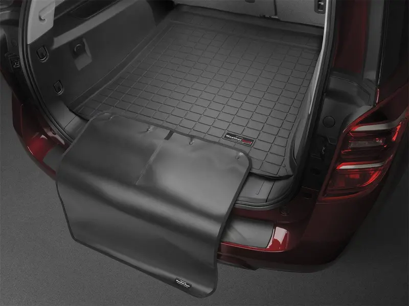 Weathertech Cargo Liner With Bumper Protector – Cocoa, Designed For Rear-Row Seating Area 1