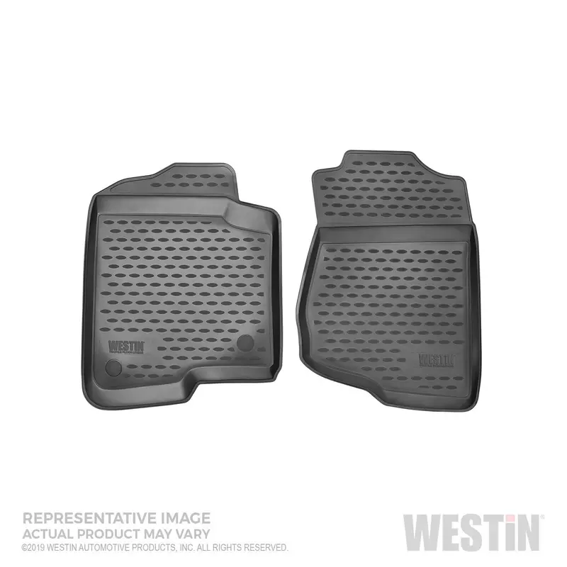 Westin Profile Floor Liners – Front Pair, Black, Precision Fit 1