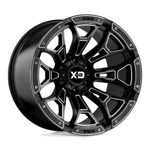 Xd Xd841 Gloss Black Machined Aluminum Wheel – 20X10, 5X5.5 Bolt Pattern, -18Mm Offset 1