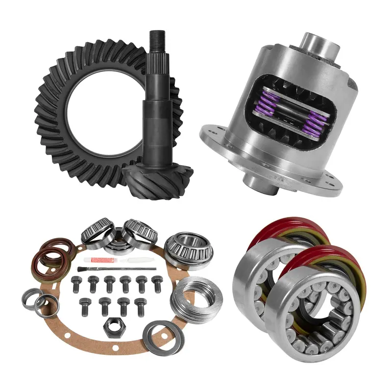 Yukon Gear Ygk2028 Rear Ring And Pinion Set – 8.6" Gm 10-Bolt, 4.11 Ratio With Posi Install Kit & Seals 1